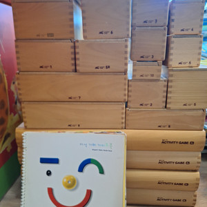 오르다 자석가베 최고급형 가베15종 활동가베4종 가이드북1권 완벽 구성(택포)-가격내림 이미지