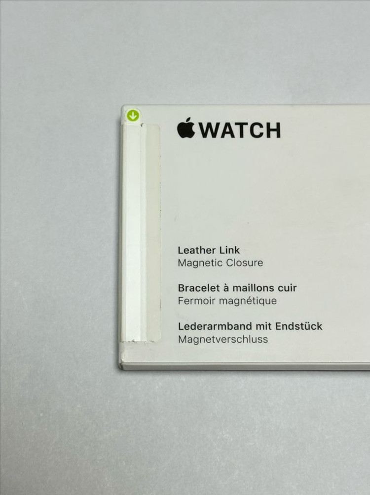 애플워치 가죽링크 미드나이트 새상품 이미지