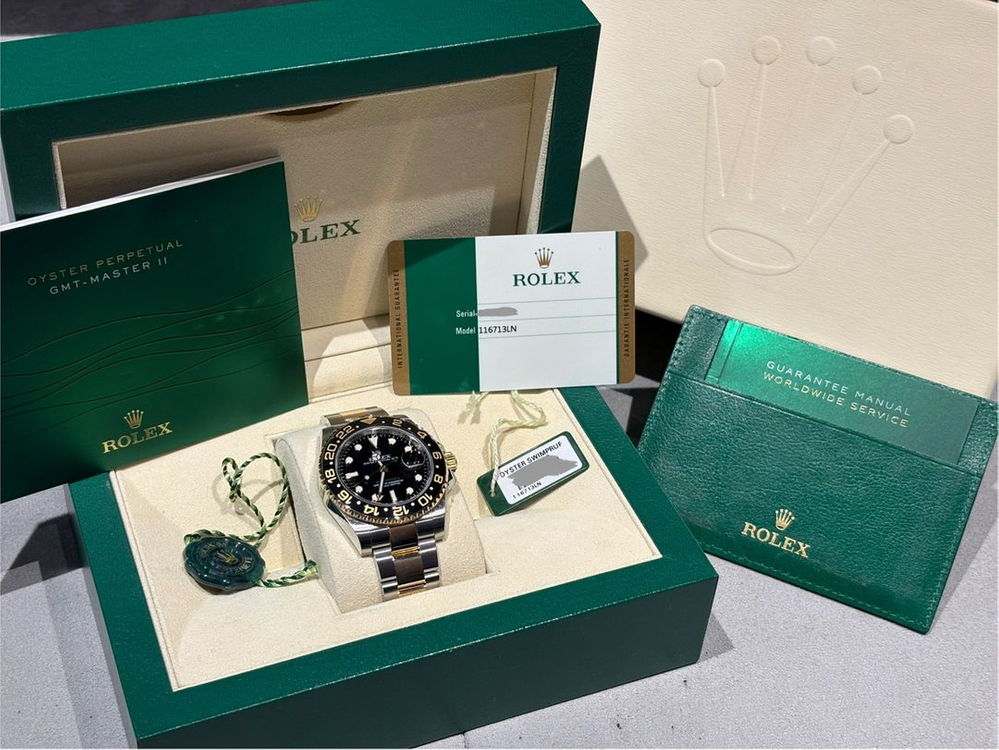 롤렉스 GMT 마스터 II 호랑이 이미지