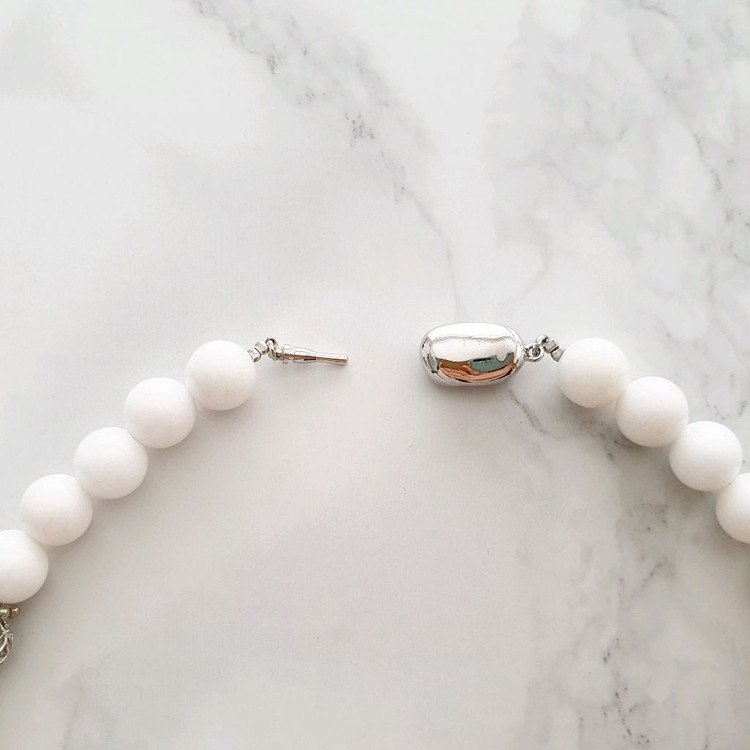 원석 목걸이 (새제품) 이미지