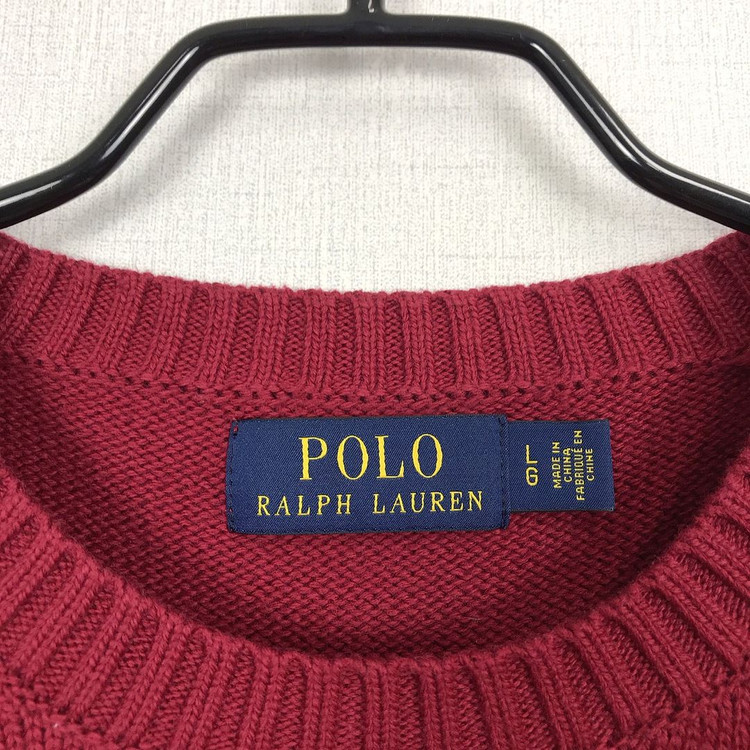 폴로 랄프로렌 POLO 코튼 니트 남성L 이미지