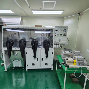 글로브박스 + 고압 진공펌프 세트 이미지