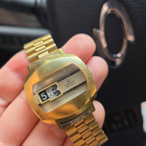 오르피나 정품 점핑아워 시계 빈티지 금장시계 이미지