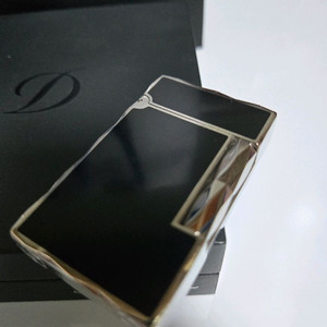 [풀세트,한정판] 듀퐁라이터 라인2 ca16045 녹턴 블랙 래커 팔라듐 백금 듀퐁 라이타 이미지