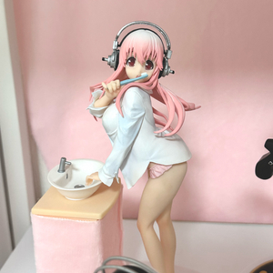 슈퍼소니코 생활밀착취재 양치 미소녀 피규어 이미지