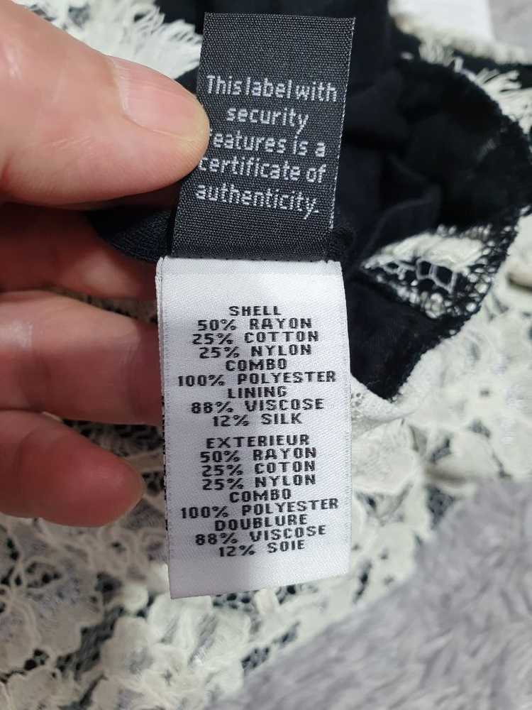 택부착 다이앤 본 퍼스텐버그 실크 레이스 원피스 55 이미지