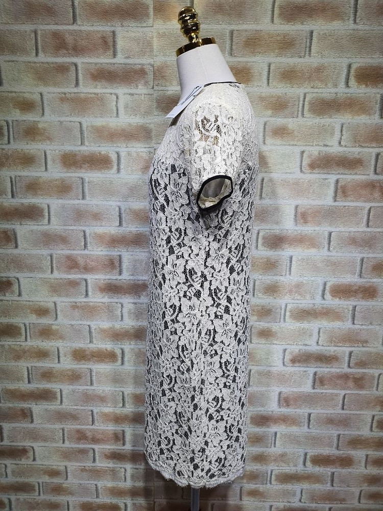 택부착 다이앤 본 퍼스텐버그 실크 레이스 원피스 55 이미지