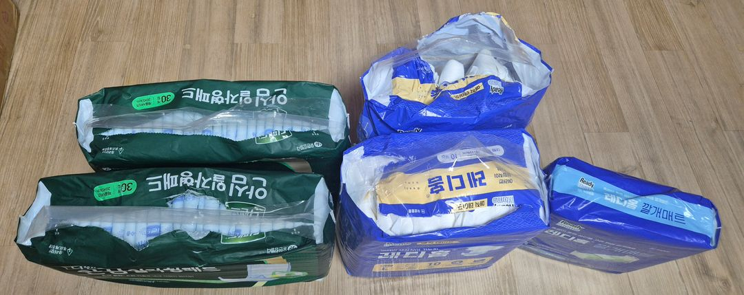 안심패드, 매직테이프, 깔개매트 (개봉 새제품) 이미지