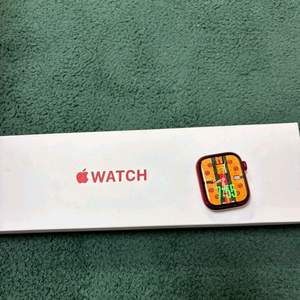 (풀박스)애플워치8 41mm 레드 이미지