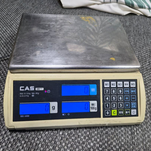 CAS 카스 ERPLUS 15kg 전자식 저울 작동잘됨 이미지