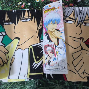 은혼 긴토키 히지카타 태피스트리 타올 이미지