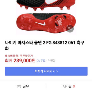 나이키 마지스타 올덴 2[270] 축구화 이미지