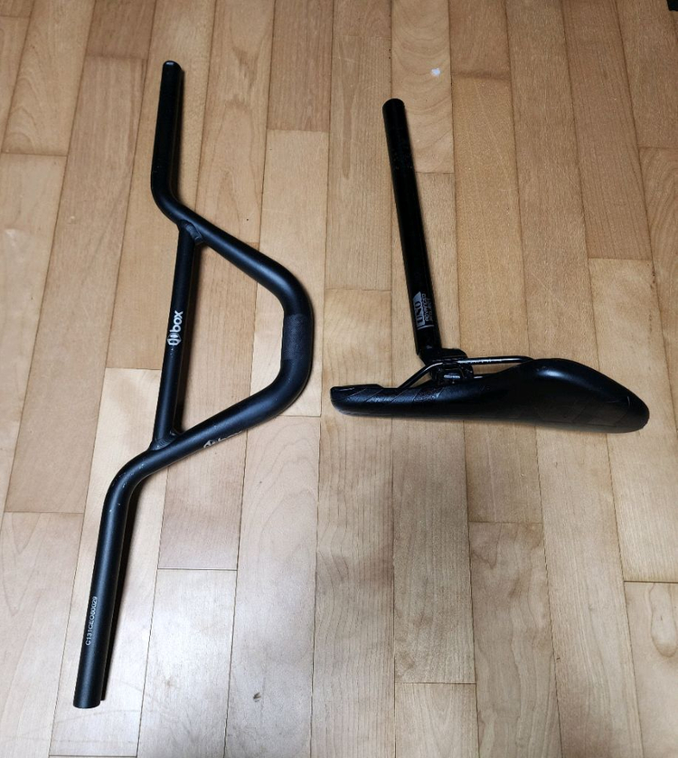 BMX 레이싱(Pro 사이즈) - BOX 카본 포크/상급 풀세팅 이미지