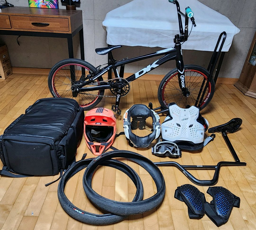 BMX 레이싱(Pro 사이즈) - BOX 카본 포크/상급 풀세팅 이미지