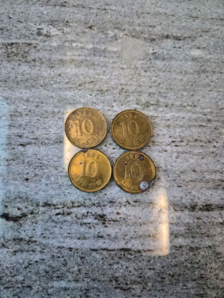 희귀동전 판매 1982년 500원 / 1998년 100원 /1973년 50원 등 수집용 동전 이미지