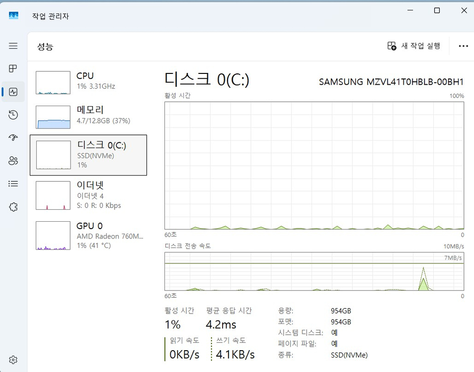 WO-WE Ryzen 5 7640HS Mini PC(Ryzen 5 7640HS / 16GB / 1TB) 이미지