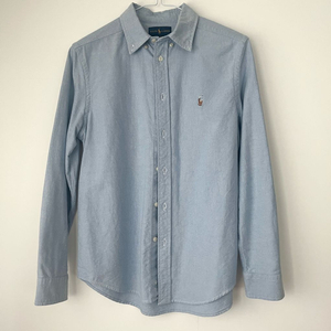 폴로 랄프로렌 셔츠 남방 보이즈 블루 L 이미지