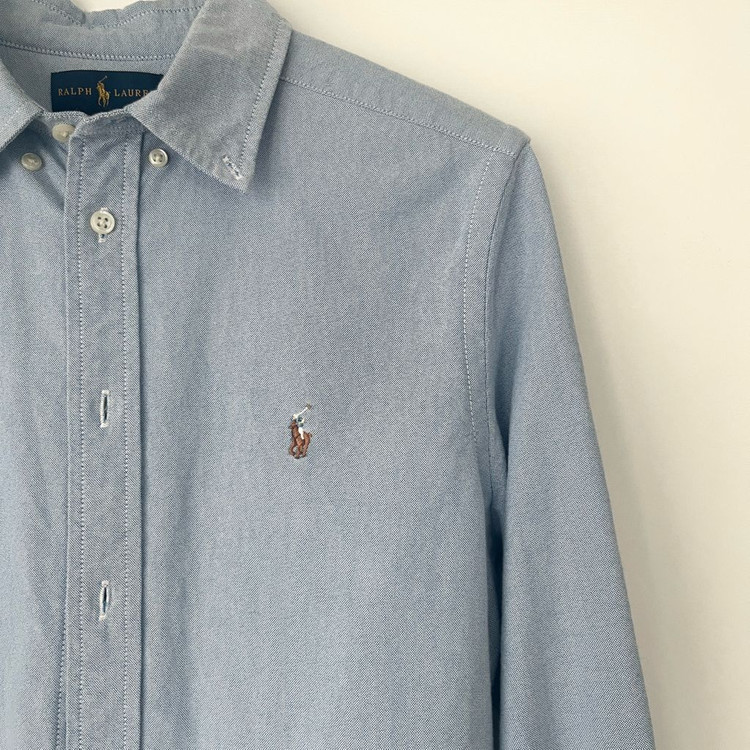 폴로 랄프로렌 셔츠 남방 보이즈 블루 L 이미지