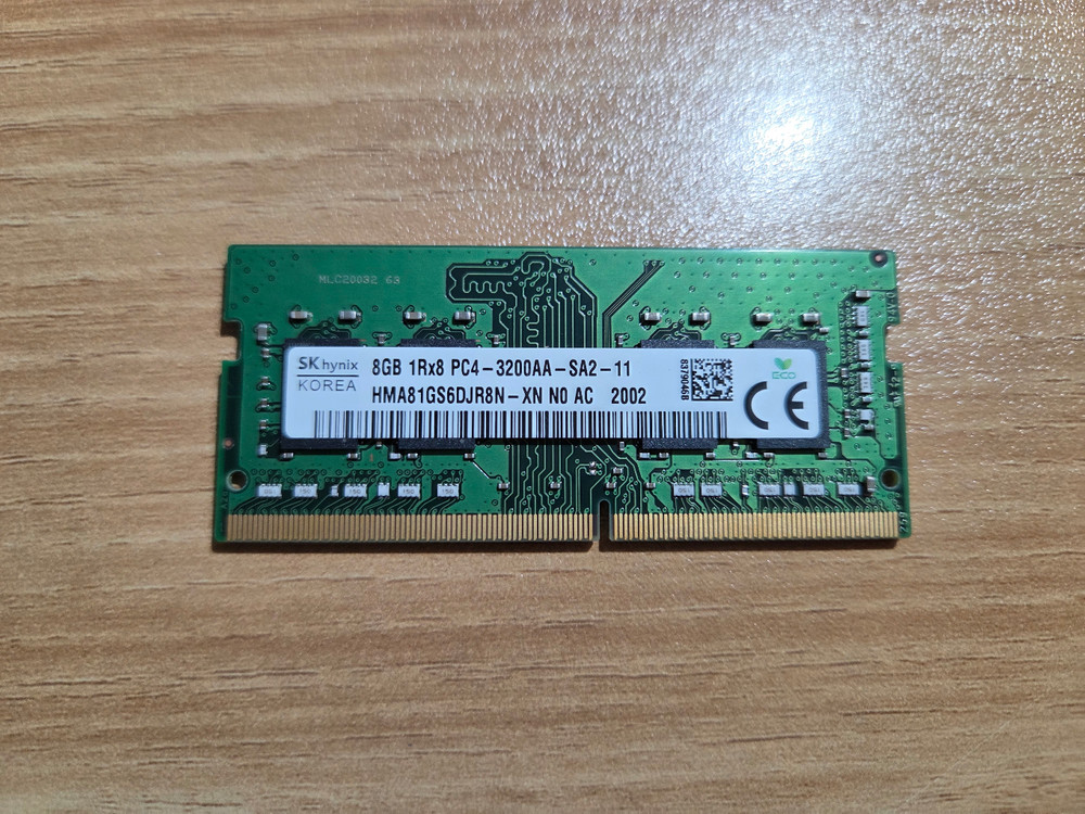 하이닉스 노트북 램 DDR4 8GB(3200) 팝니다. 이미지