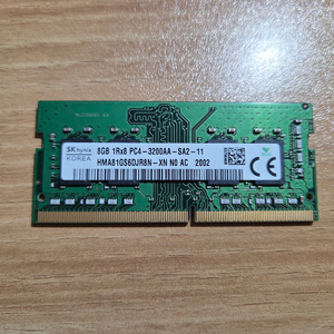 하이닉스 노트북 램 DDR4 8GB(3200) 팝니다. 이미지