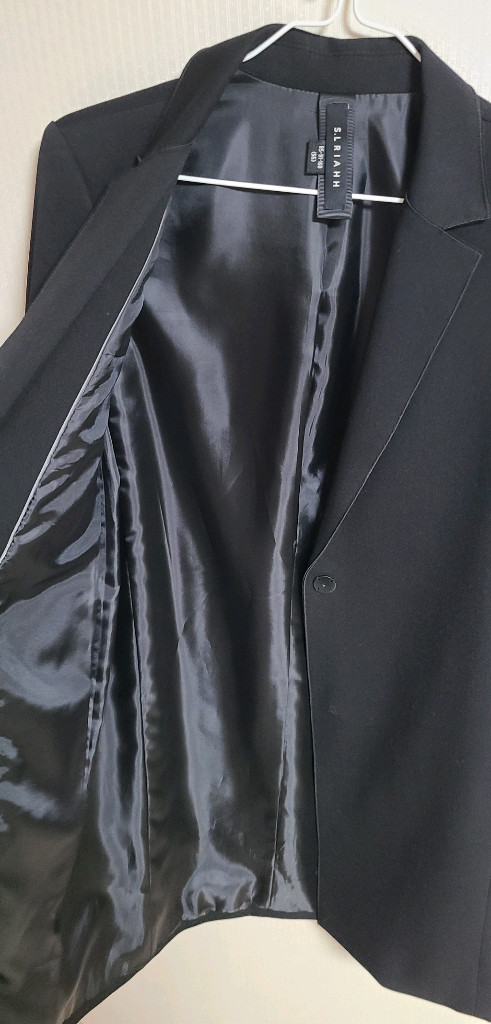 [가격끝] S.LRIAHH 블랙 코트 사이즈55 이미지