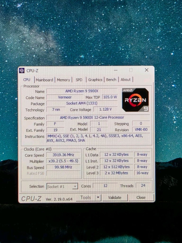 5900x, 수냉, 32GB, 2TB, 3070Ti 데스크탑 이미지