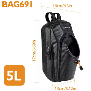 (새상품)자전거 핸들바 가방 전기자전거 킥보드 5리터 용량 이미지