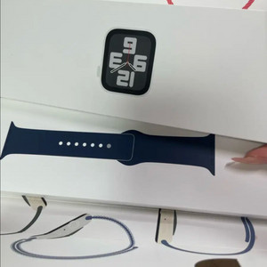 배터리100%,풀박스,새상품급) 애플워치 se2 40mm 실버 이미지