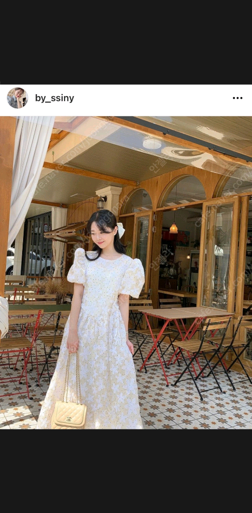 바이씨니 별똥별원피스 이미지