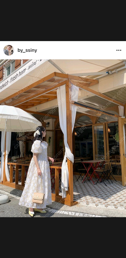 바이씨니 별똥별원피스 이미지