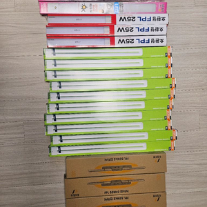 형광등 FPL 55W, 25W 및 LED 25W 램프 일괄 팝니다. 이미지