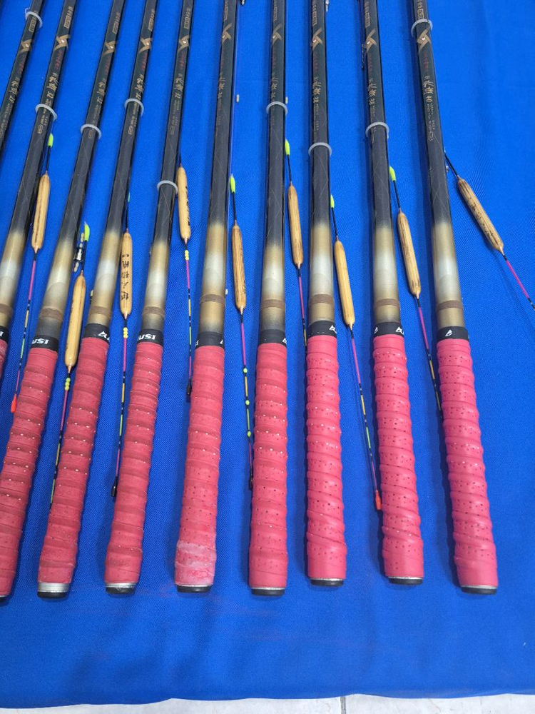 은성 다이아플렉스 신수향 낚시대21칸ㅡ47칸 29대 받침대 4대 A급 풀채비 사용감있는 B급은 저렴하게 판매 이미지