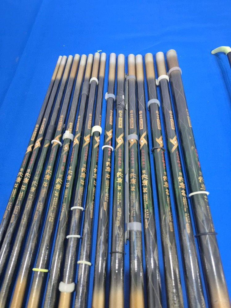 은성 다이아플렉스 신수향 낚시대21칸ㅡ47칸 29대 받침대 4대 A급 풀채비 사용감있는 B급은 저렴하게 판매 이미지