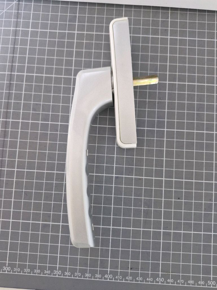 KCC 샷시 손잡이 창호손잡이 정품 오토락 자동핸들 사이즈 중 이미지