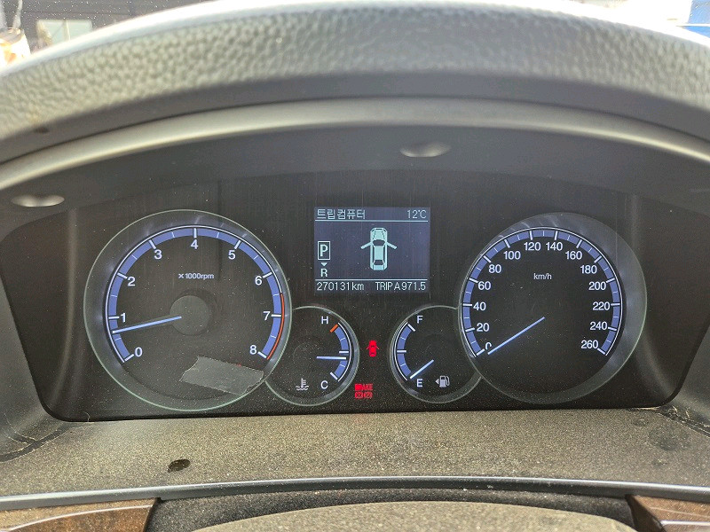 뉴체어맨W 후기형 슈퍼비젼 계기판 / 270131키로 / 80210-14812 이미지