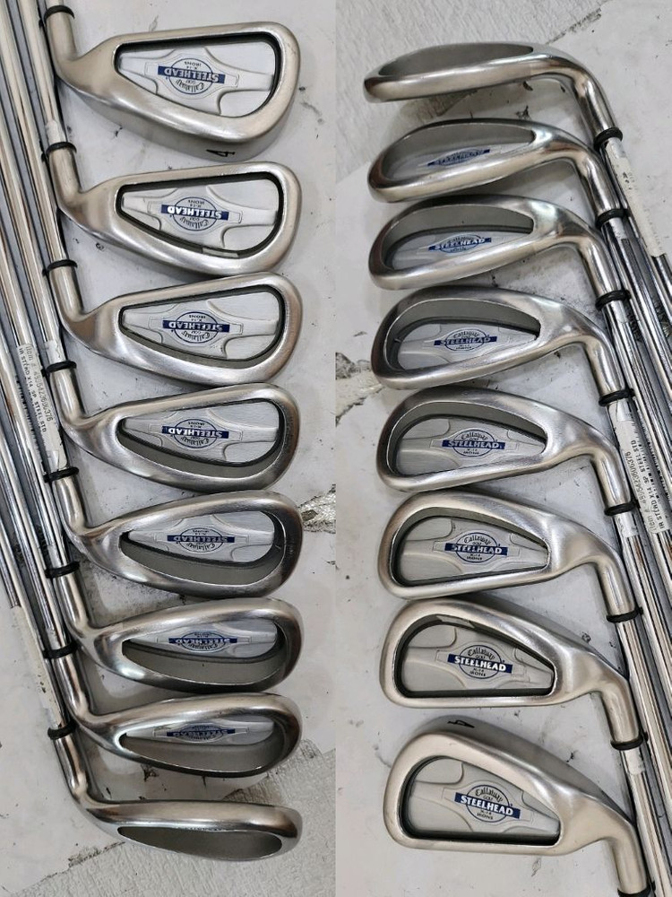 32만 캘러웨이 경량스틸 아이언 등 남성용 중고골프채 풀세트 이미지