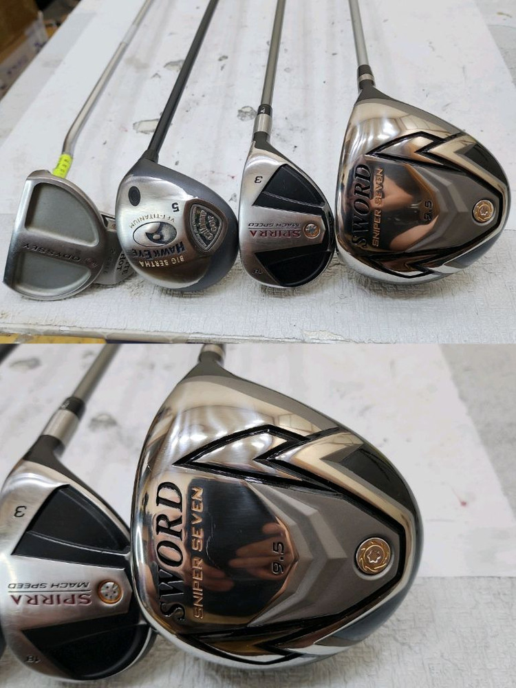 32만 캘러웨이 경량스틸 아이언 등 남성용 중고골프채 풀세트 이미지