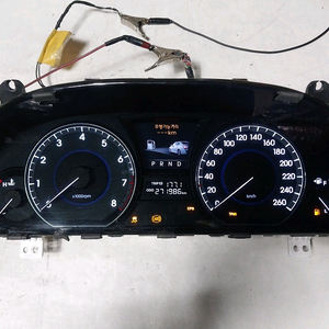 에쿠스VI 380 순정 슈퍼비젼 계기판 / 271986 키로 / 94001-3N311 이미지