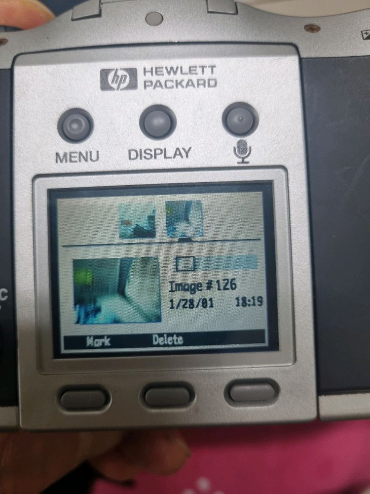 hp 포토 스마트 c912 디지털 카메라 레트로 디카 이미지