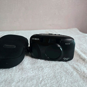 미놀타 Capios D20 블랙 색상 필름 카메라 이미지