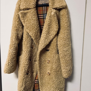 버버리 정품 테디베어 쉐어링 울 코트 이미지