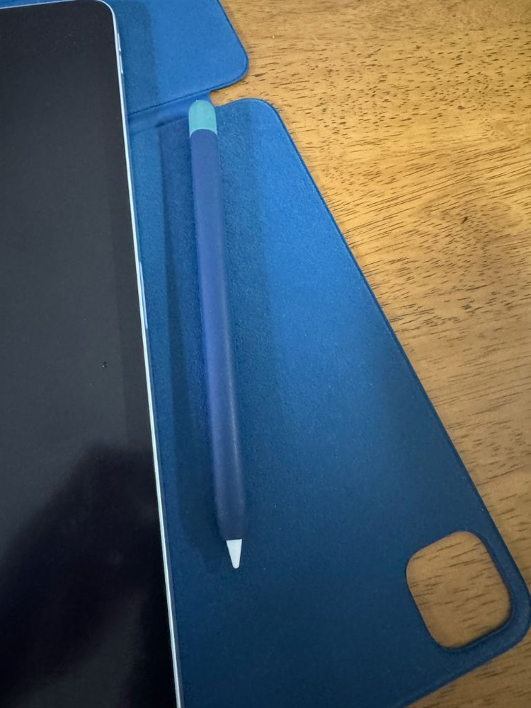 아이패드 프로 12.9 6세대 M2(실버) WiFi 128GB+ 애플 팬슬 같이 팝니다. 이미지