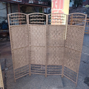 상태 양호한 중국산 라탄 4칸 파티션 2종 일괄/화물만 이미지