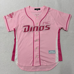 nc다이노스 야구 유니폼 나성범 핑크 이미지