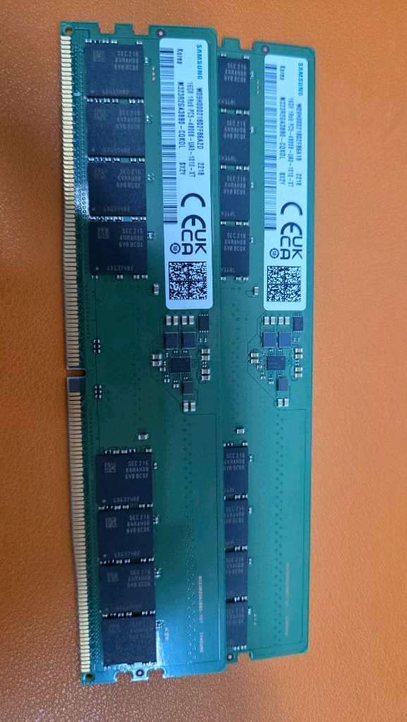 삼성 DDR5 16G 2장 팝니다. 4800 이미지