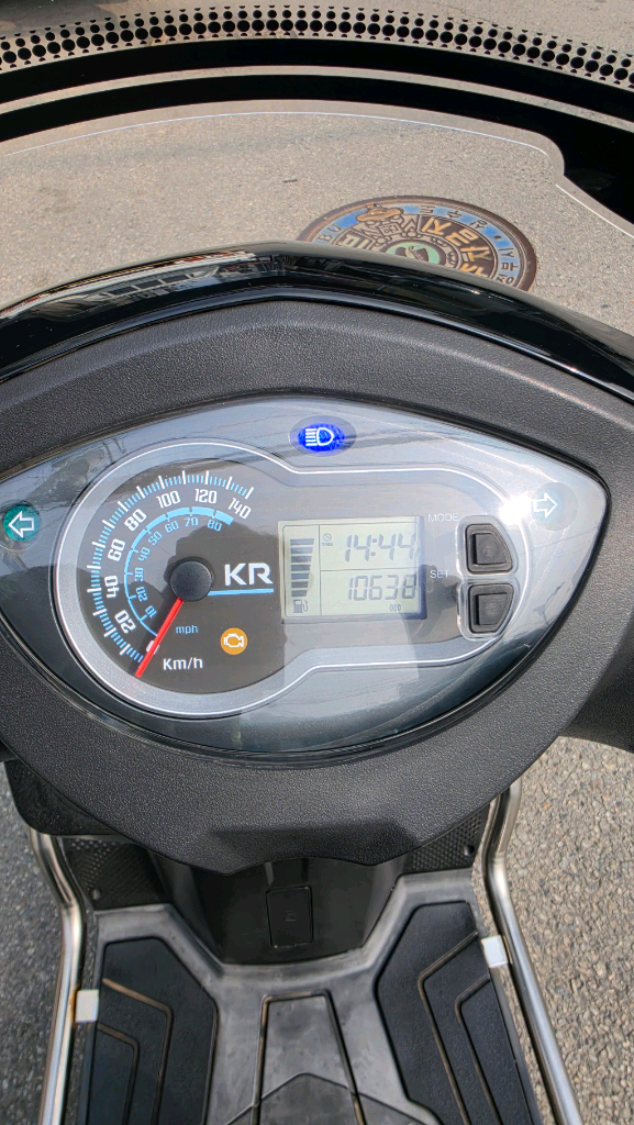 KR모터스 비버125V 스쿠터 이미지