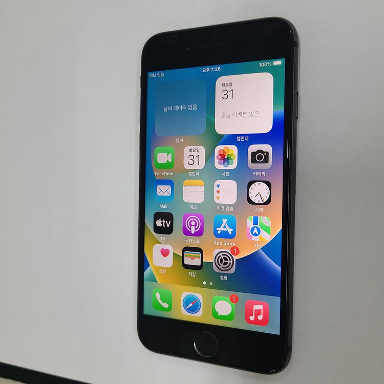 아이폰8 블랙 64G 인스타 배터리92% 138836 이미지