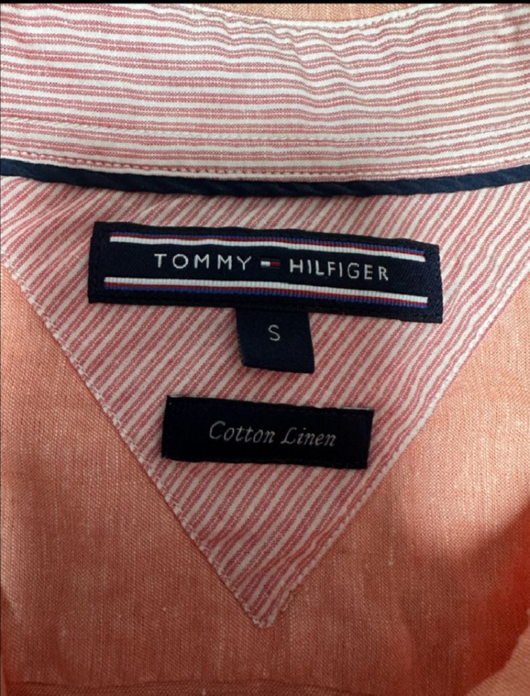 타미힐피거 남성 코튼린넨 셔츠 남성 S사이즈 (클래식핏) 이미지