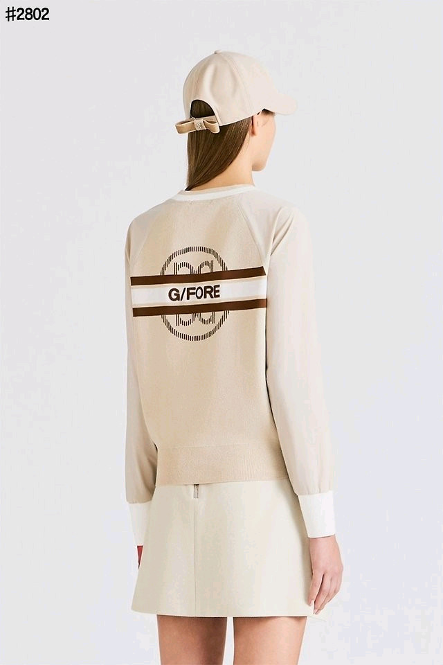 지포어 여성 골프 풀오버 맨투맨 티셔츠 이미지