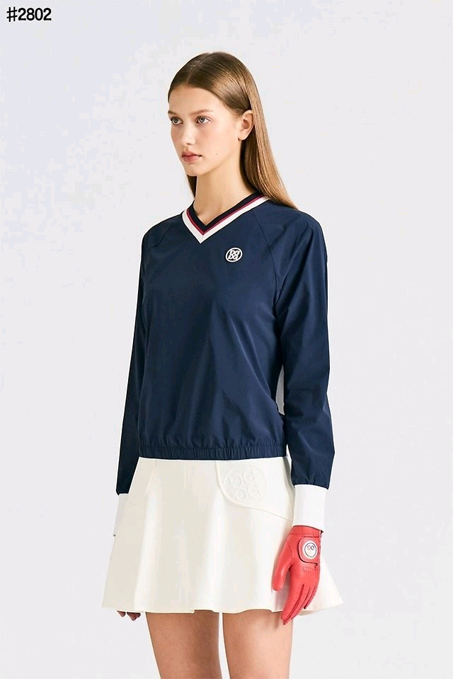 지포어 여성 골프 풀오버 맨투맨 티셔츠 이미지